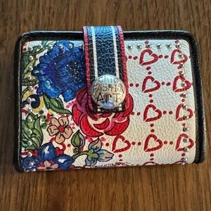 Brighton leather Women's Floral Wallet - Multicolor